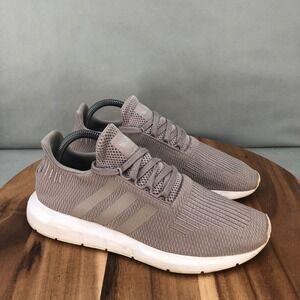 adidas Women's Athletic Shoes in Taupe and White